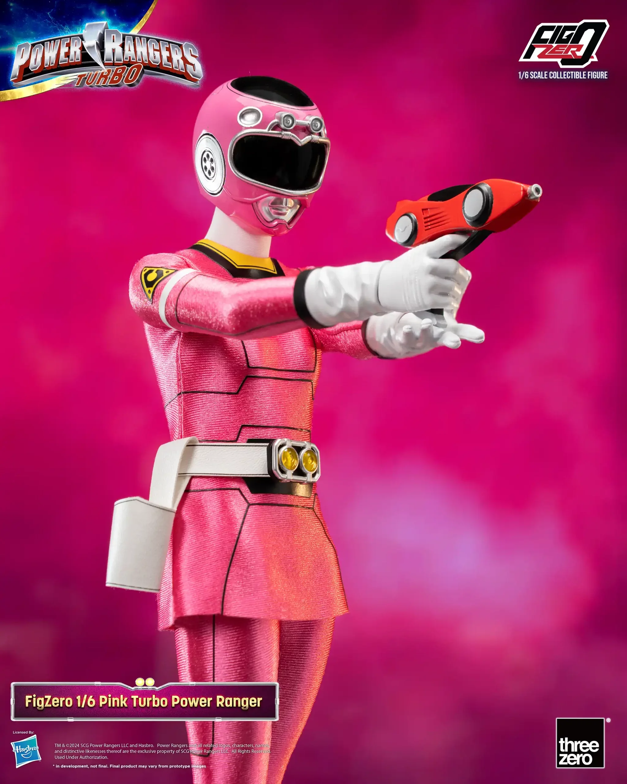 FigZero Pink Turbo Ranger - Power Rangers Turbo 1/6 Scale Figure - Image 6