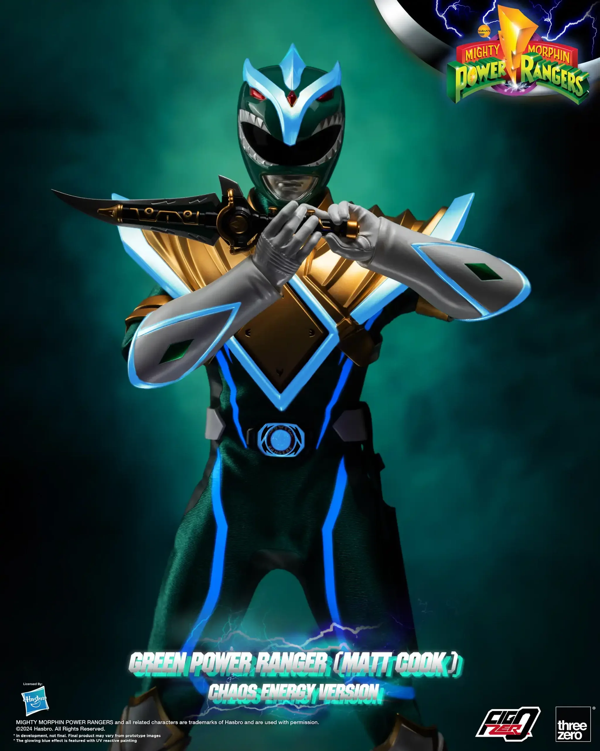 FigZero Power Rangers Green Ranger Chaos Energy Version - Image 2