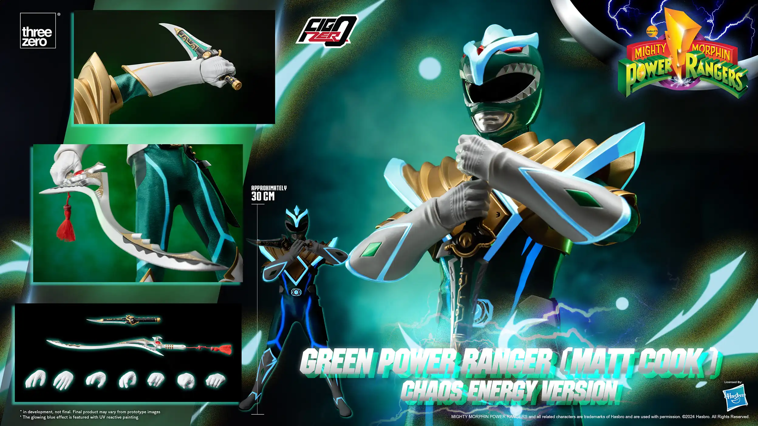 FigZero Power Rangers Green Ranger Chaos Energy Version - Image 5