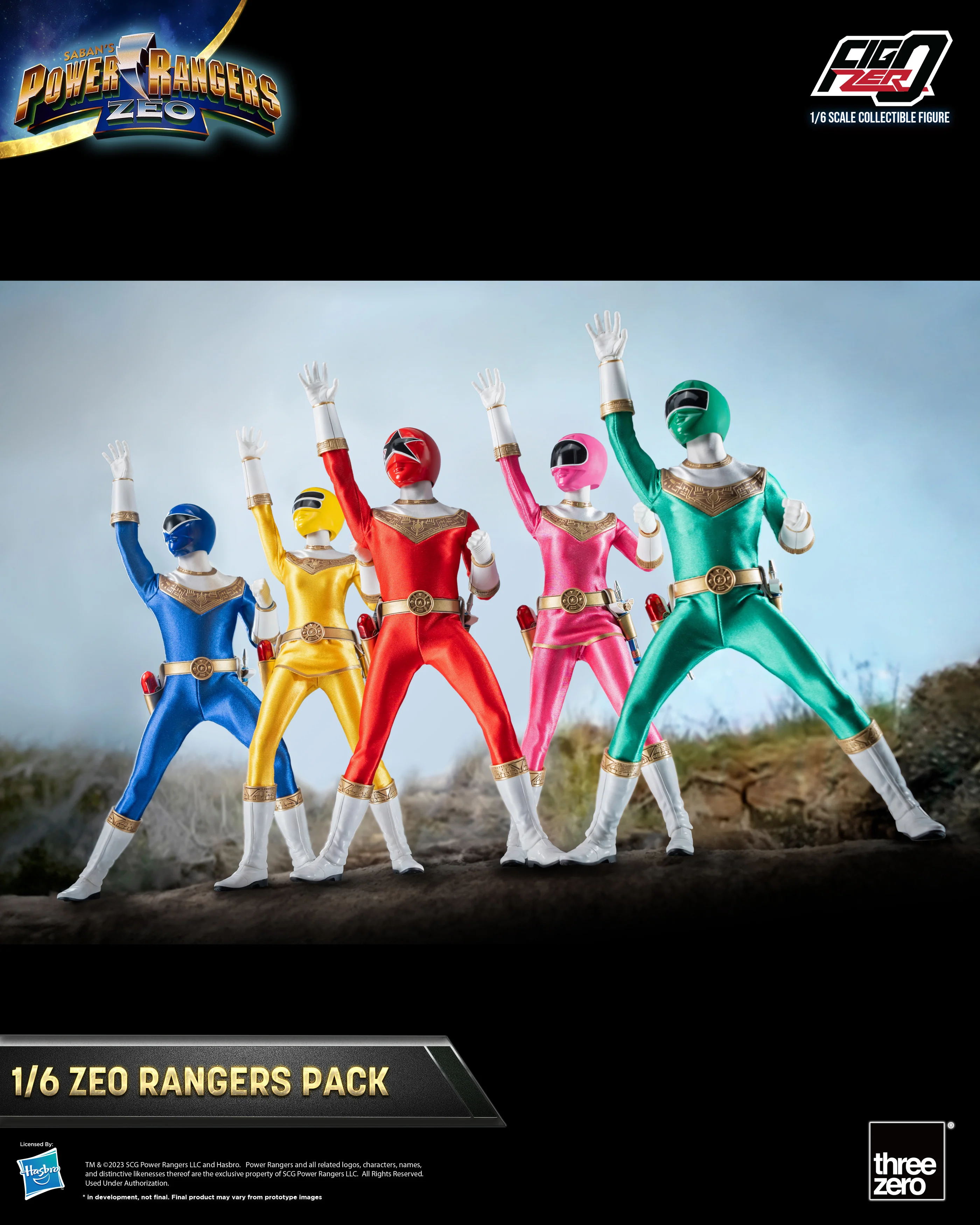 FigZero Power Rangers Zeo Action Figure Box Set - Image 11