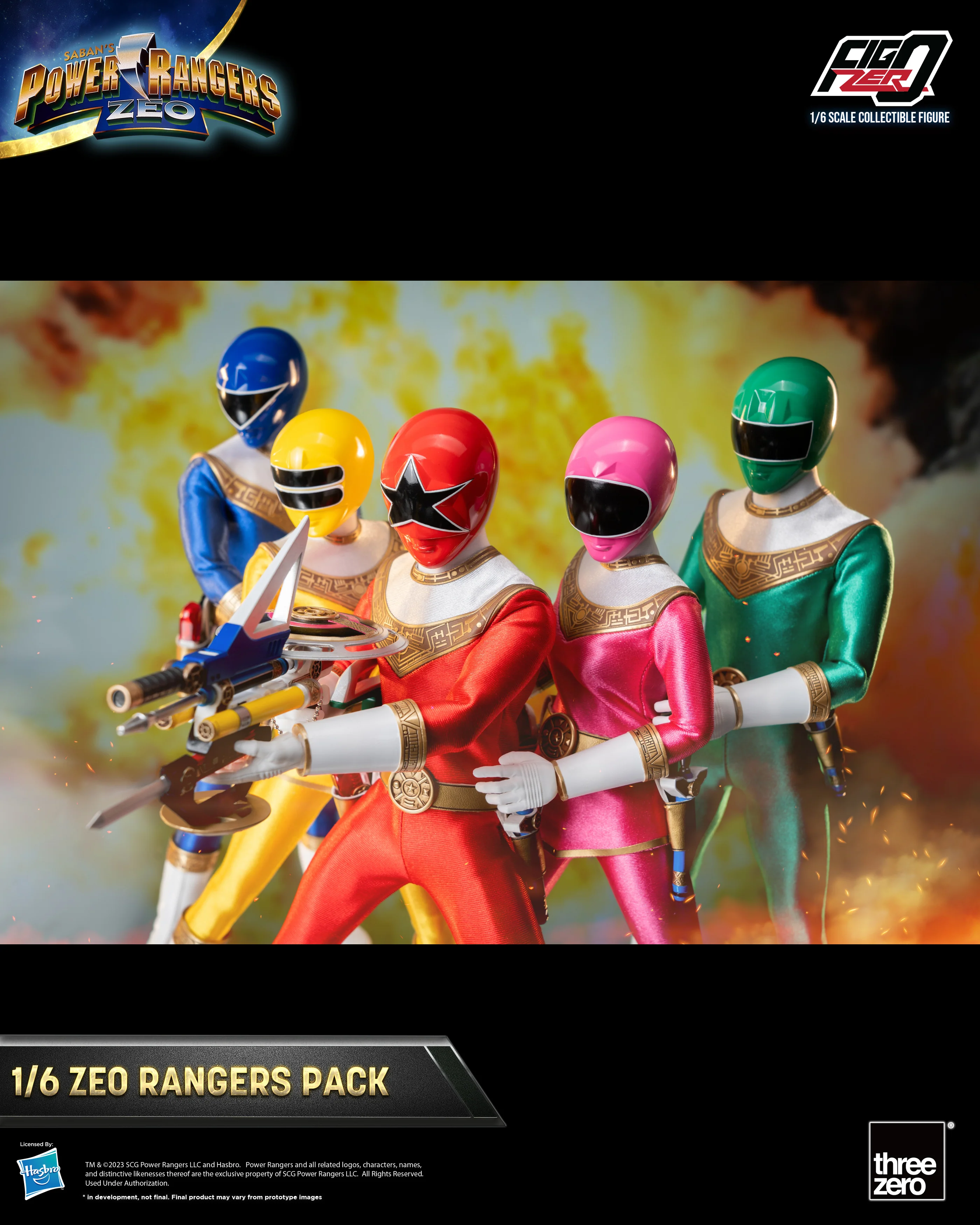 FigZero Power Rangers Zeo Action Figure Box Set - Image 14