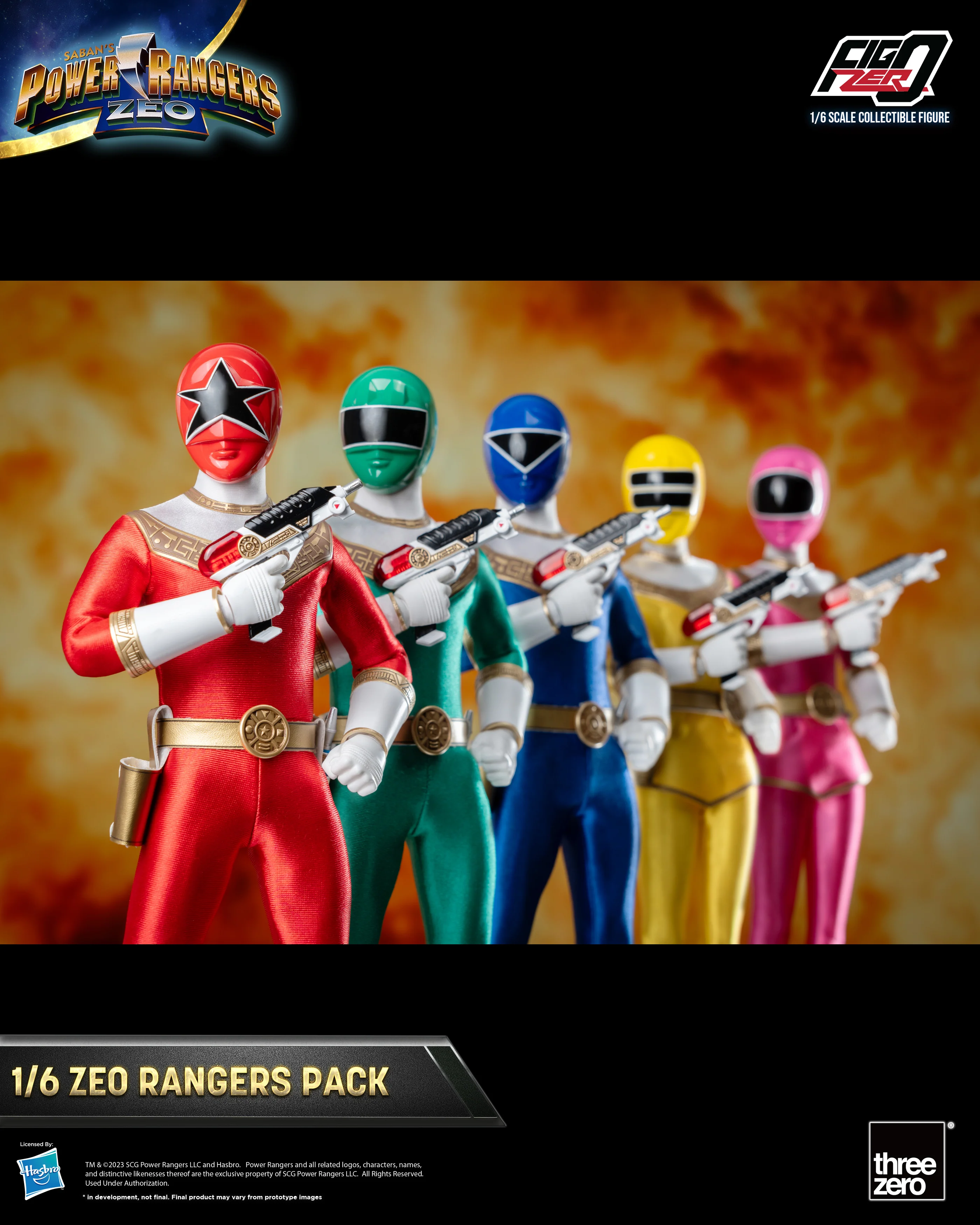 FigZero Power Rangers Zeo Action Figure Box Set - Image 9