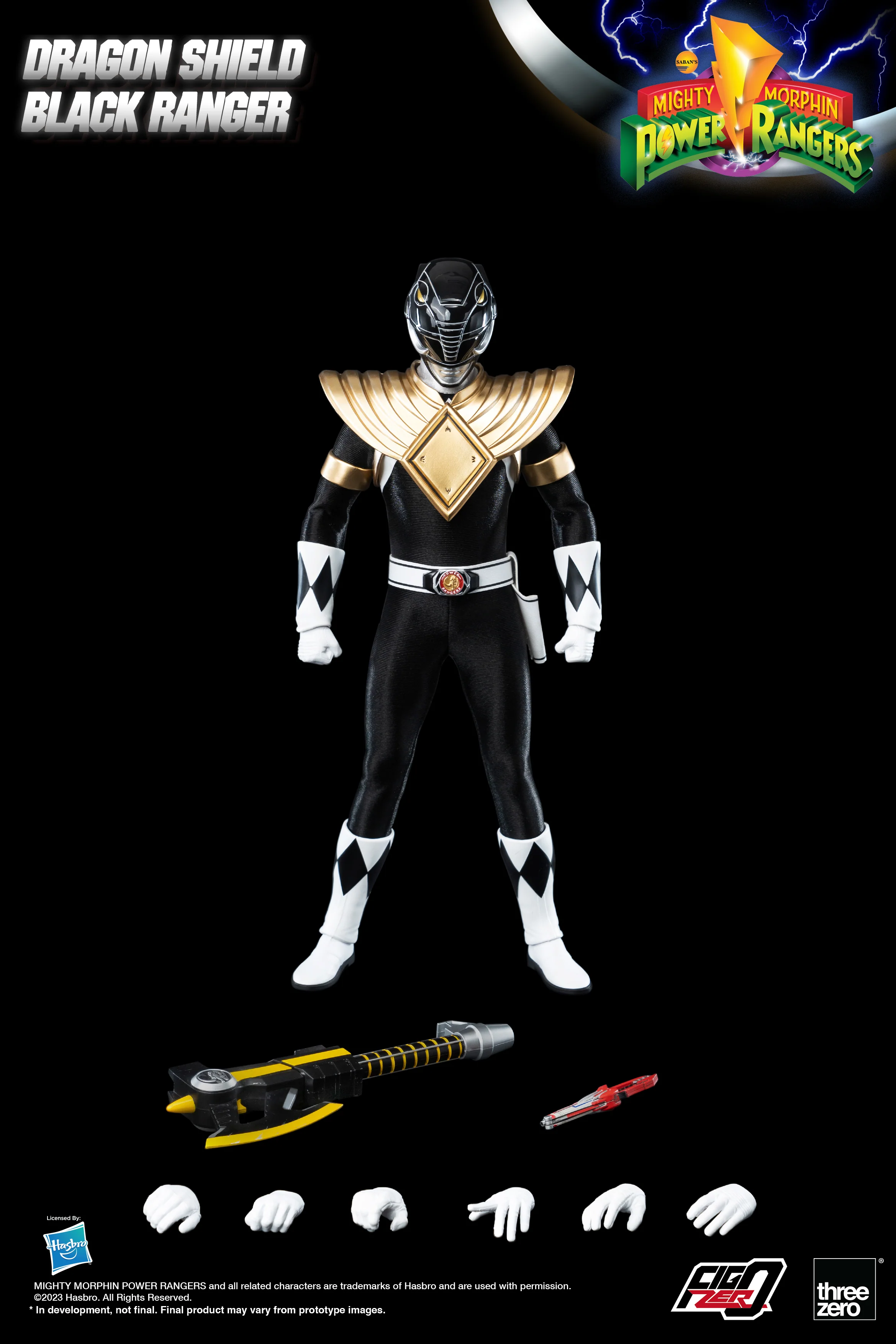 FigZero Dragon Shield Black Ranger - Image 2