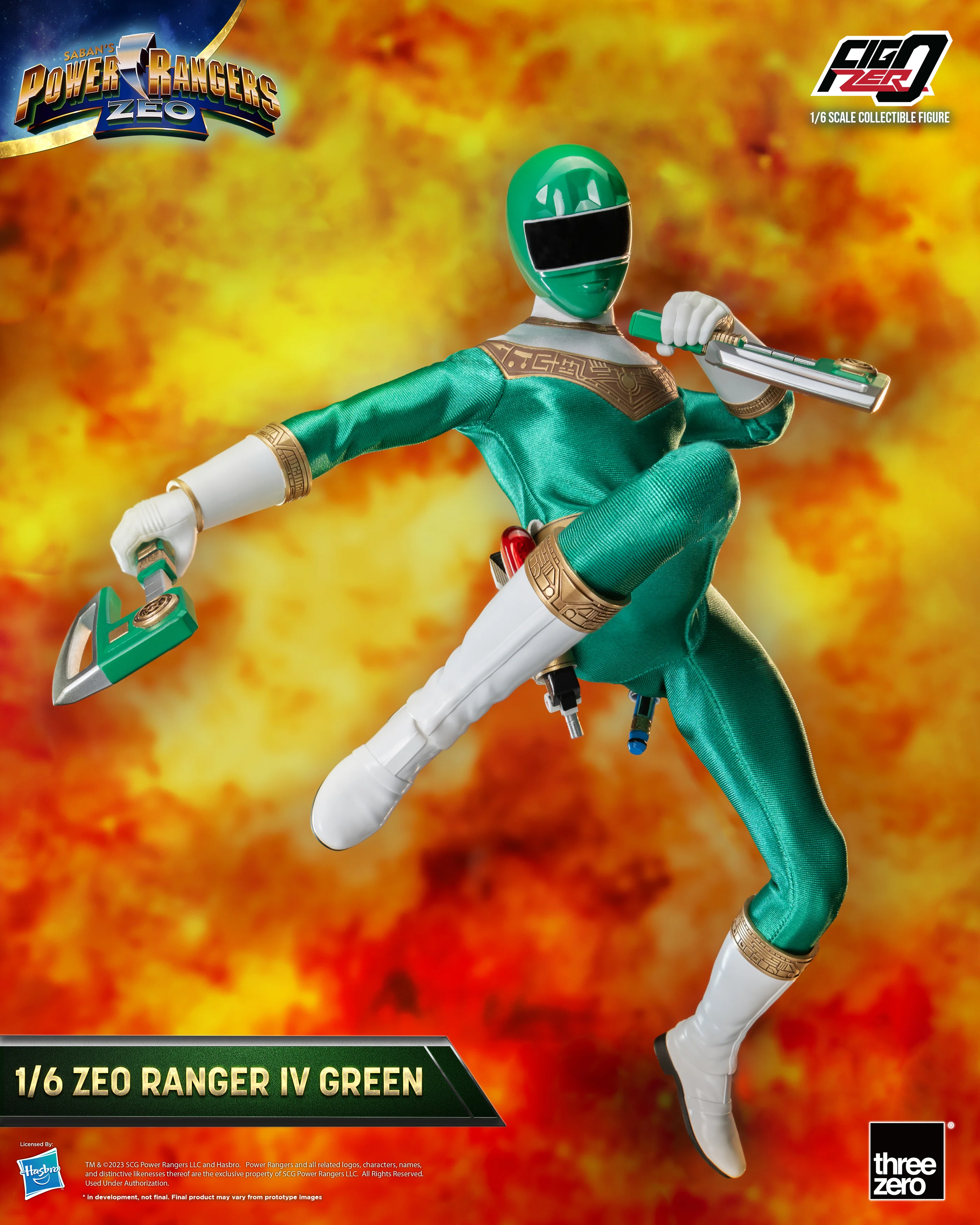 FigZero Zeo Ranger IV Green - Image 6