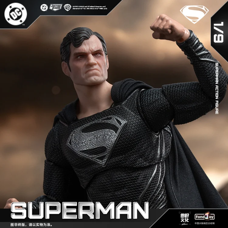 FondJoy DC1026 Black Superman 2.0 (1/9 Scale Action Figure) - Image 3