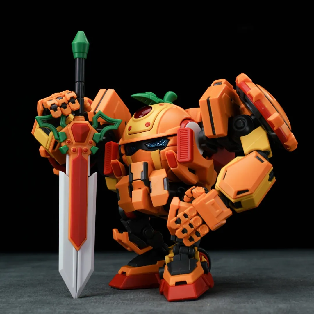 Fruity Robo FR-03 Orange Battle Robo Model Kit - Image 2