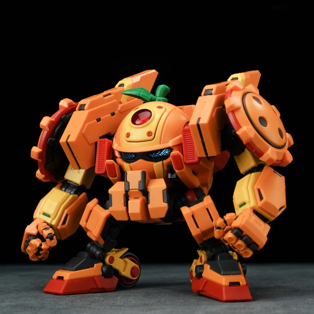 Fruity Robo FR-03 Orange Battle Robo Model Kit - Image 5