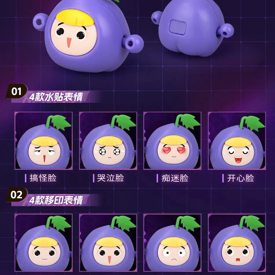 Fruity Robo FR-06 Grape Battle Robo Model Kit - Image 5