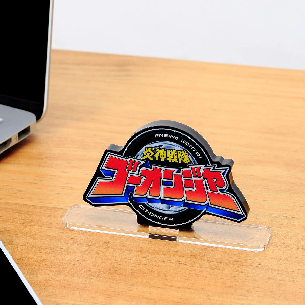 Go-Onger Acrylic Logo Display - Image 3