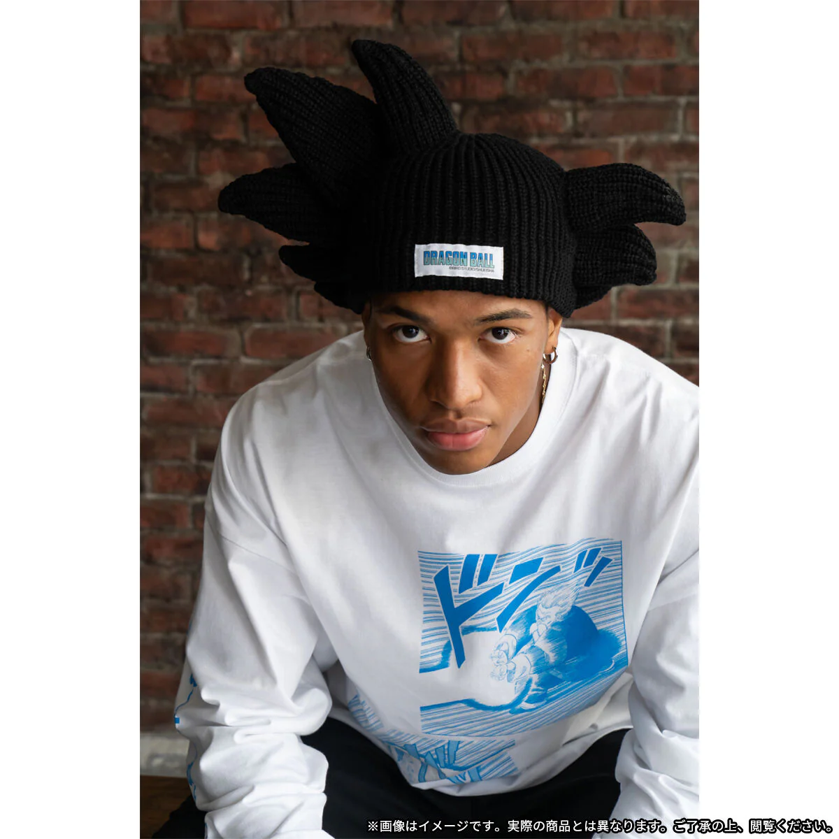 Goku Hair Beanie Cap - Image 2