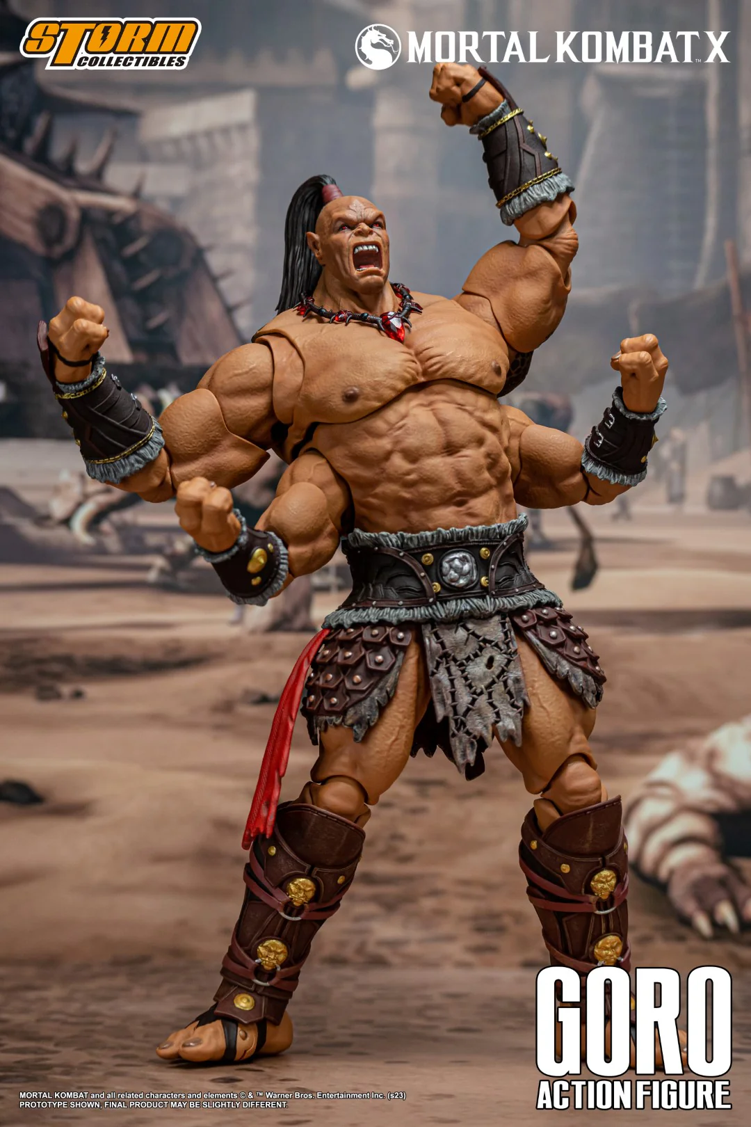 Goro Storm Collectibles Mortal Kombat X Action Figure - Image 10