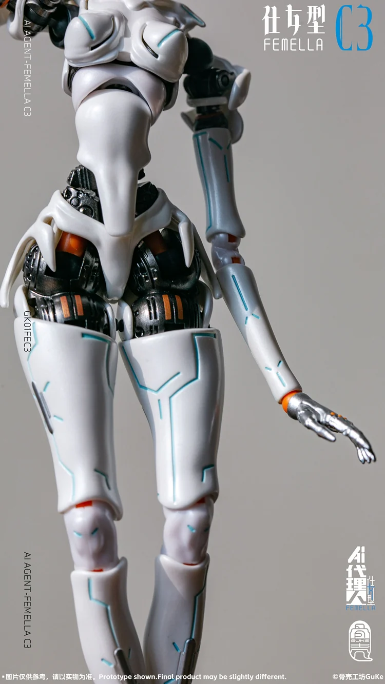 [PREORDER] GUKE Agent-Femella C3 1/2 Action Figure - Solid Color Ver - Image 12