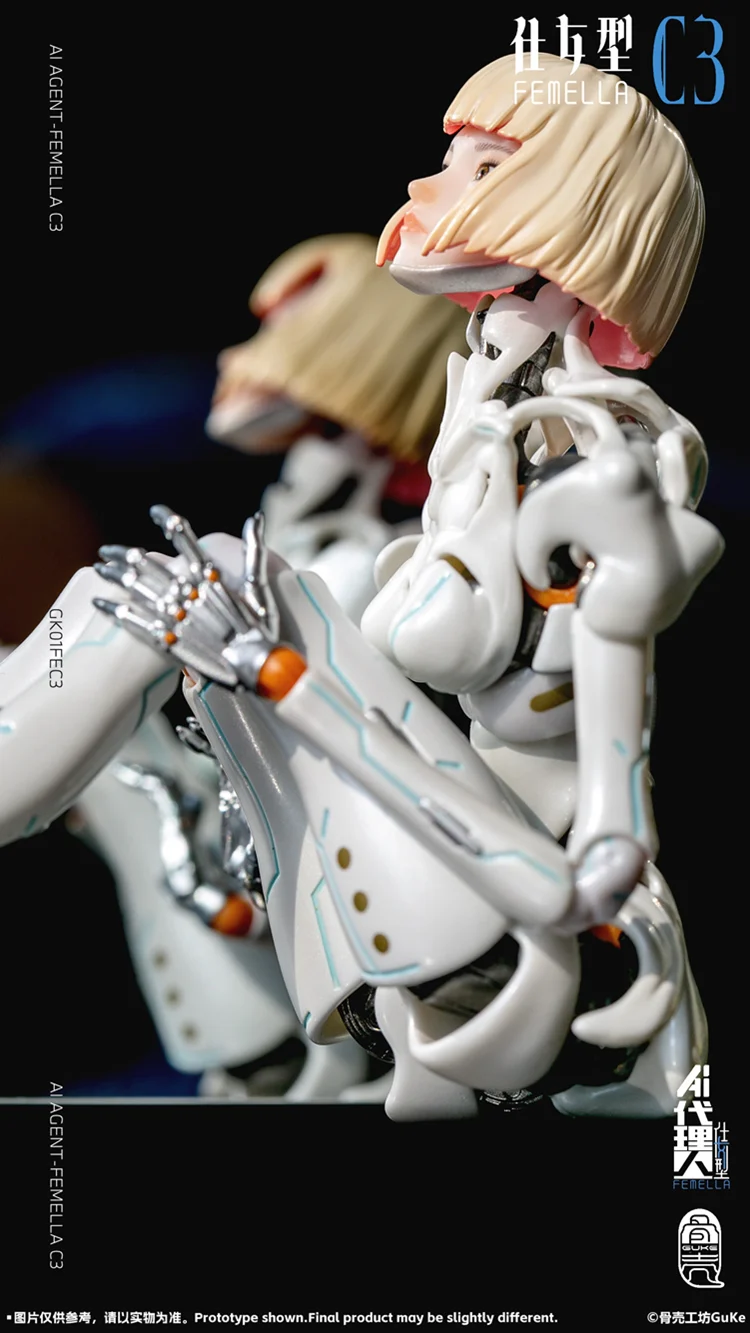 [PREORDER] GUKE Agent-Femella C3 1/2 Action Figure - Solid Color Ver - Image 14