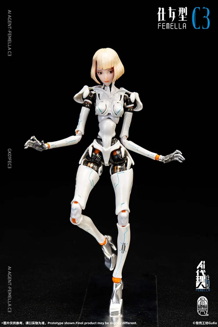 [PREORDER] GUKE Agent-Femella C3 1/2 Action Figure - Solid Color Ver - Image 16