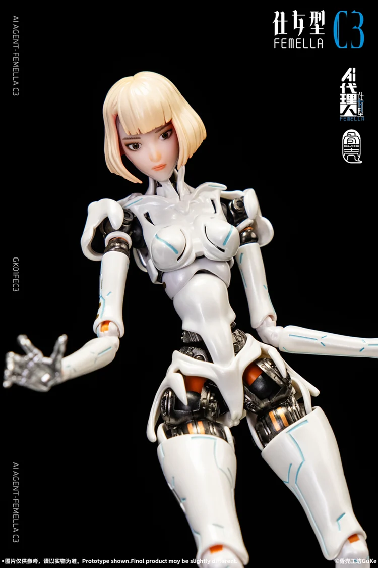 [PREORDER] GUKE Agent-Femella C3 1/2 Action Figure - Solid Color Ver - Image 17