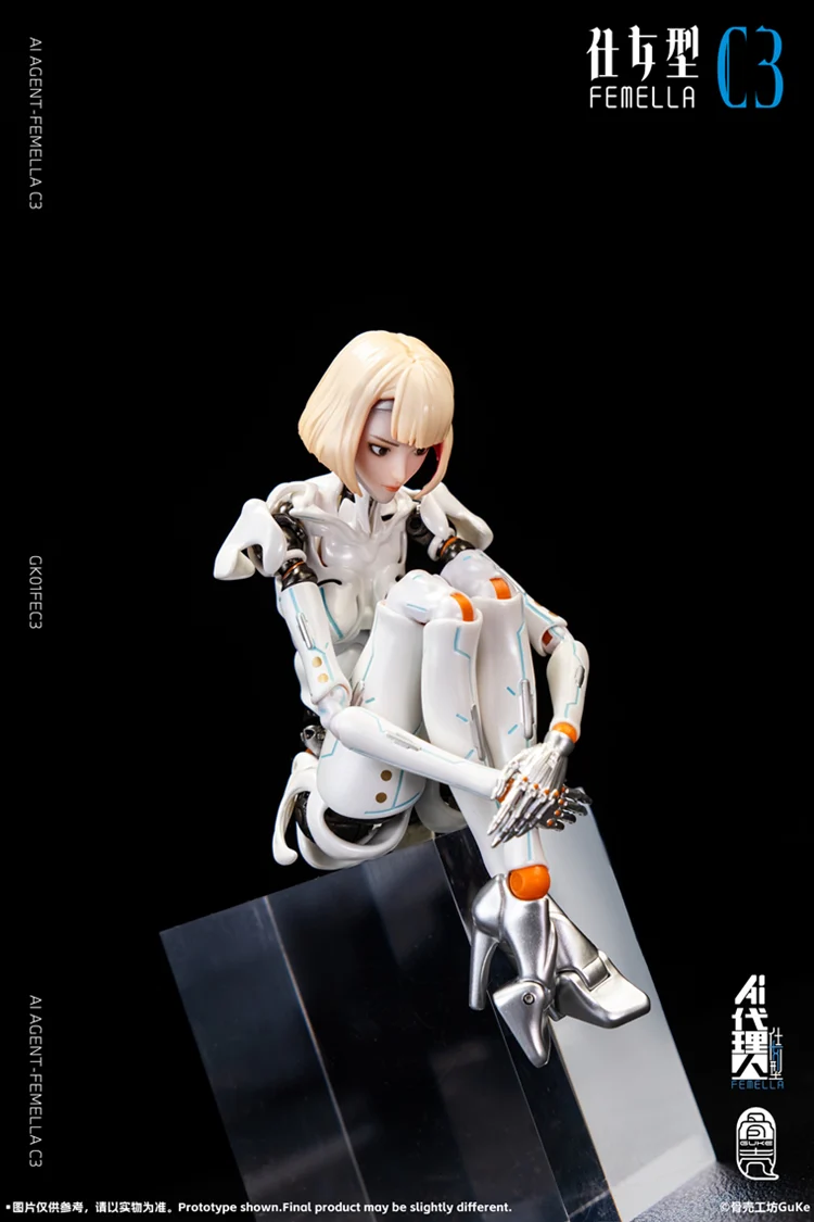 [PREORDER] GUKE Agent-Femella C3 1/2 Action Figure - Solid Color Ver - Image 19