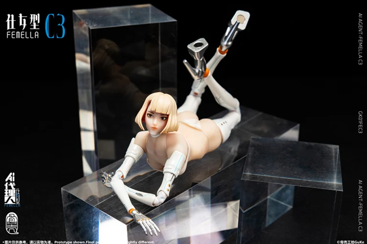 [PREORDER] GUKE Agent-Femella C3 1/2 Action Figure - Solid Color Ver - Image 23