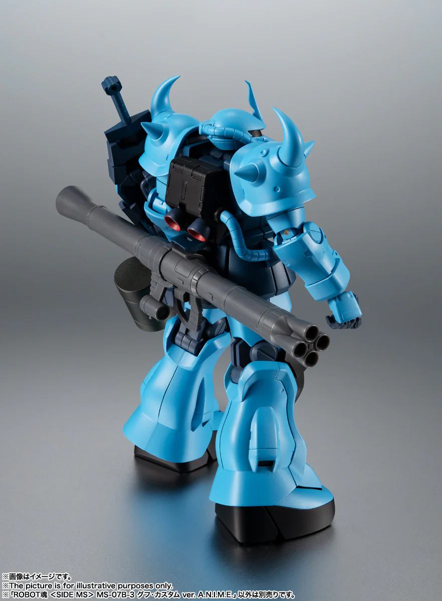 ROBOT Damashii (SIDE MS) MS-07B-3 Gouf Custom ver. A.N.I.M.E. - Image 9