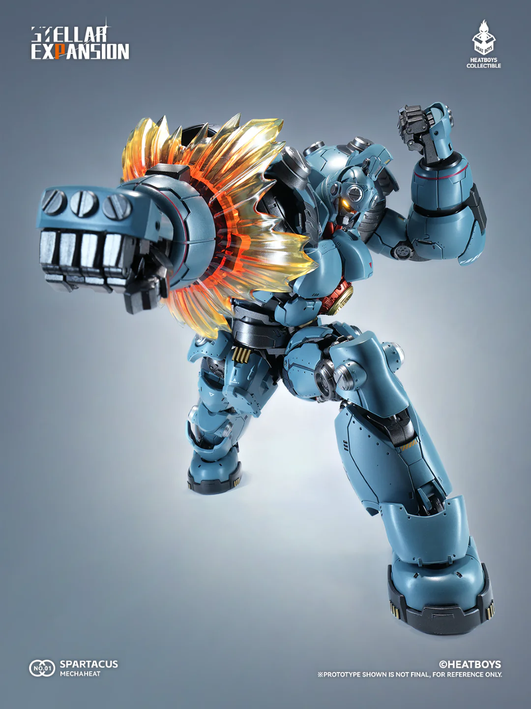 [PREORDER] Heatboys HB0083 Mechaheat Spartacus - Stellar Expansion - Image 10