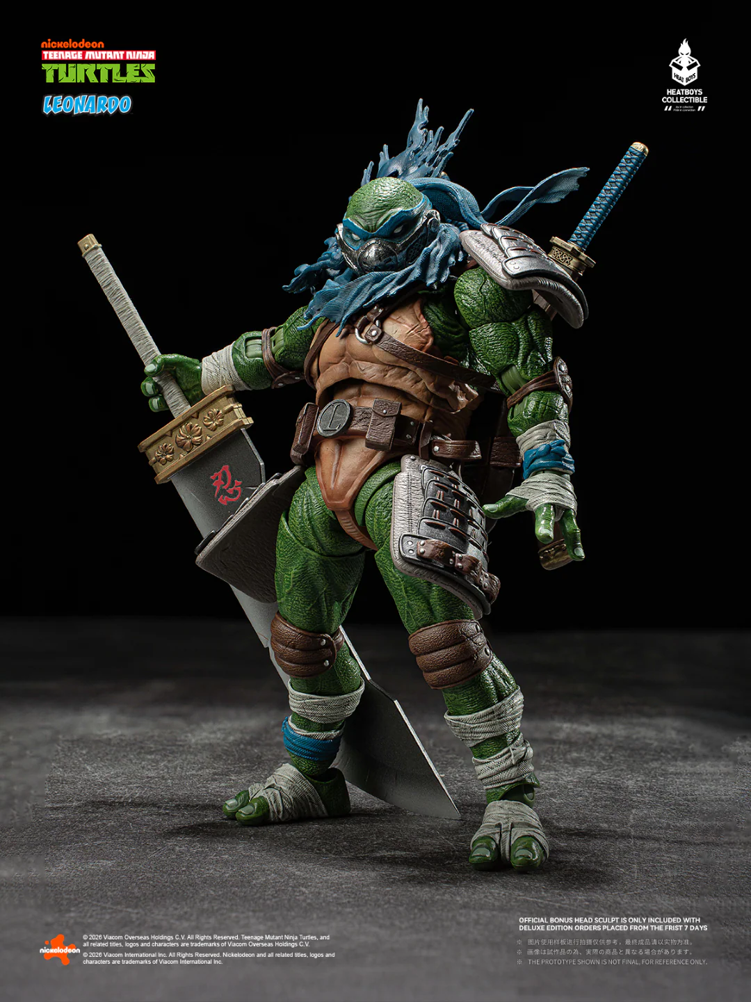 [PREORDER] HEATBOYS HB0103 HEATFIG Ninja Turtles Leonardo Action Figure - Image 22