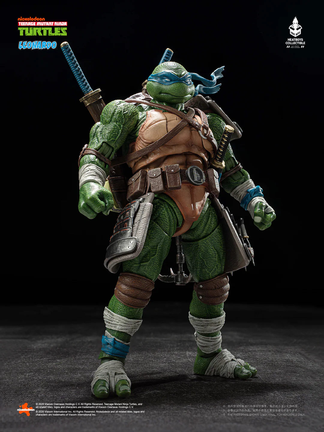 [PREORDER] HEATBOYS HB0103 HEATFIG Ninja Turtles Leonardo Action Figure - Image 25