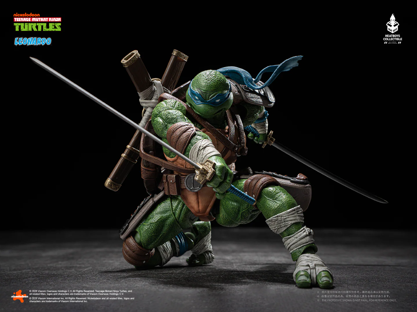 [PREORDER] HEATBOYS HB0103 HEATFIG Ninja Turtles Leonardo Action Figure - Image 32