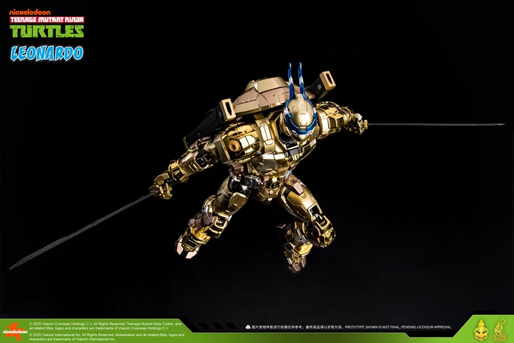 Heatboys TMNT HB0091 Leonardo Mecha - Golden Ver - Image 13