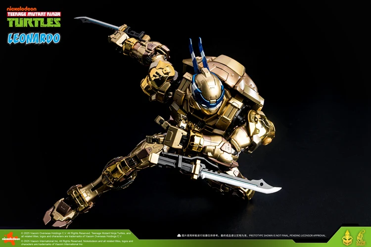 Heatboys TMNT HB0091 Leonardo Mecha - Golden Ver - Image 15