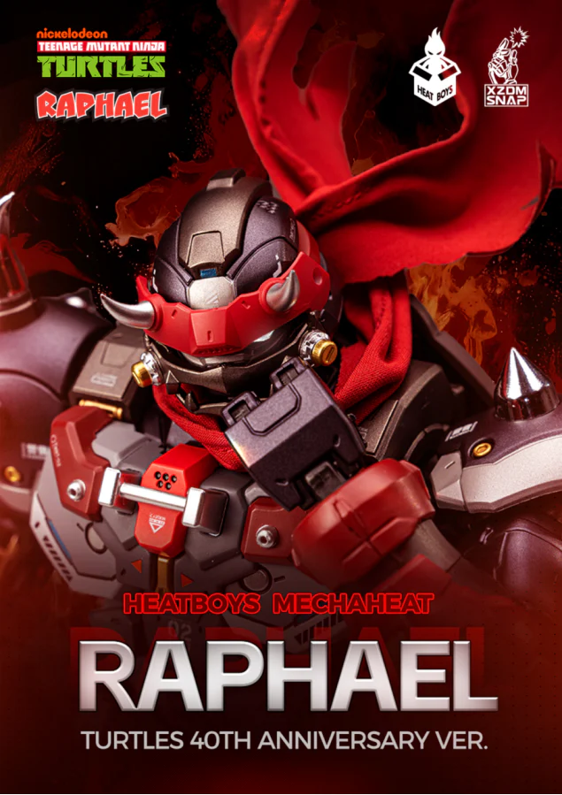 Heatboys TMNT HB0095 Mechaheat Raphael - 40th Anniversary Ver