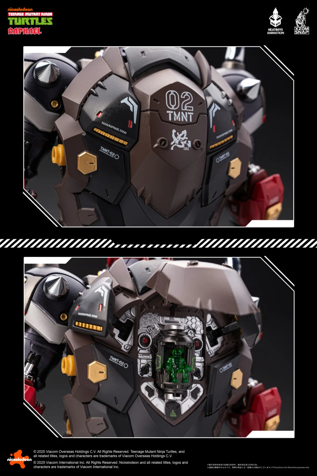 Heatboys TMNT HB0095 Mechaheat Raphael - 40th Anniversary Ver - Image 10