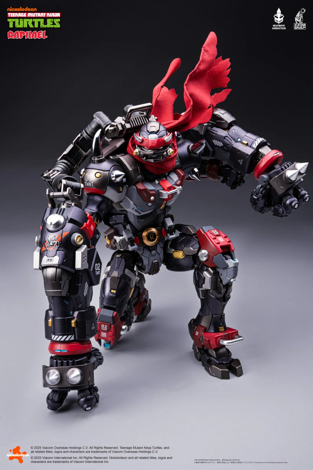 Heatboys TMNT HB0095 Mechaheat Raphael - 40th Anniversary Ver - Image 14