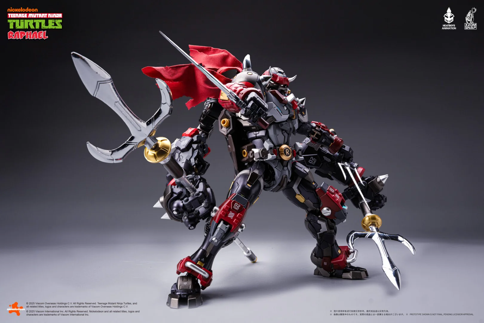 Heatboys TMNT HB0095 Mechaheat Raphael - 40th Anniversary Ver - Image 19