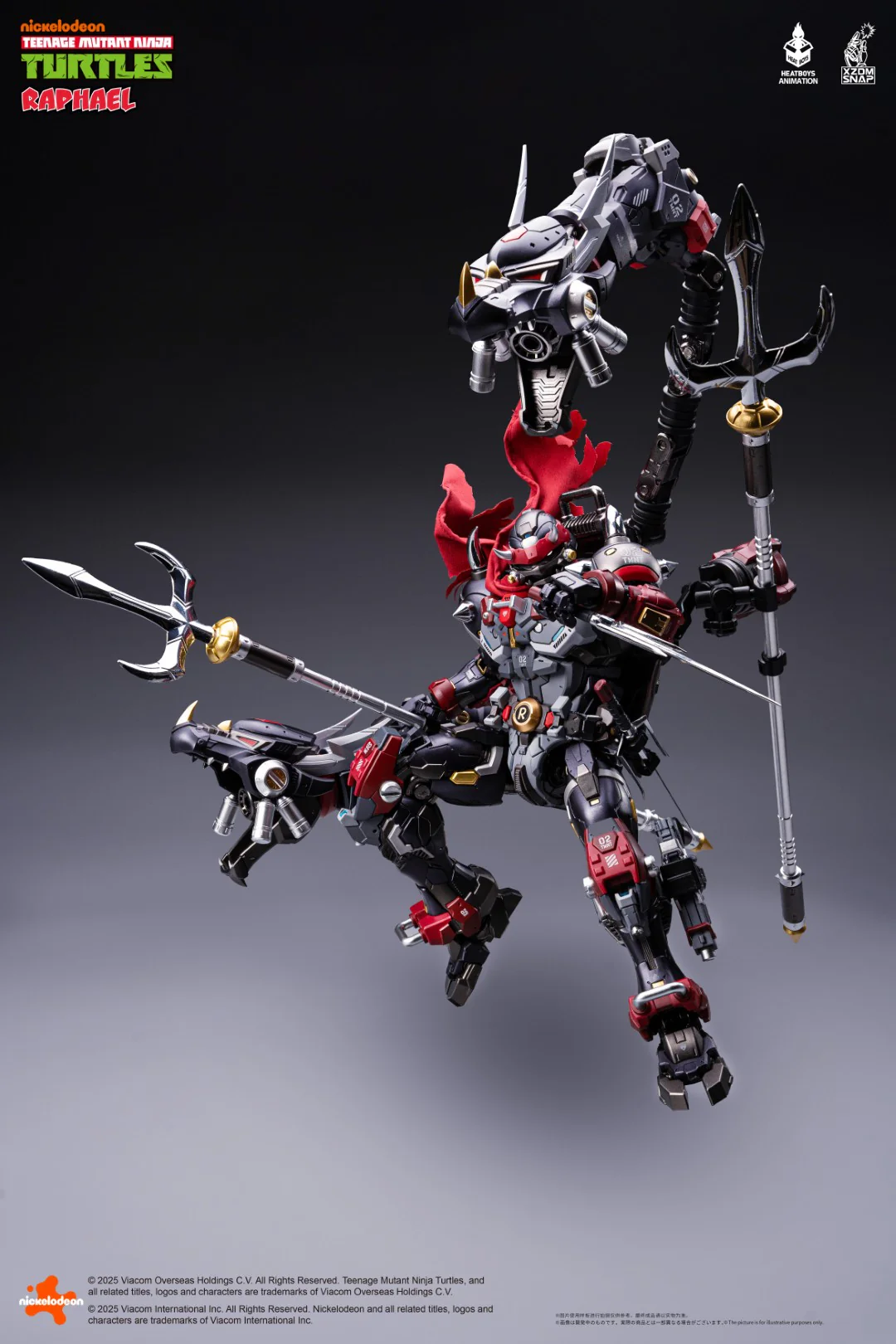 Heatboys TMNT HB0095 Mechaheat Raphael - 40th Anniversary Ver - Image 2