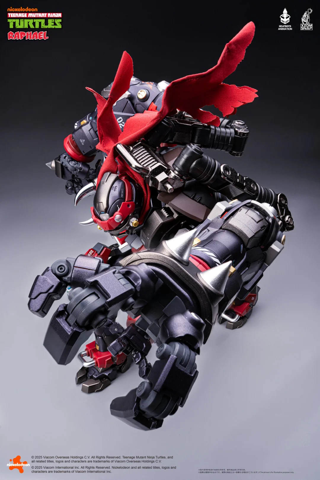 Heatboys TMNT HB0095 Mechaheat Raphael - 40th Anniversary Ver - Image 20