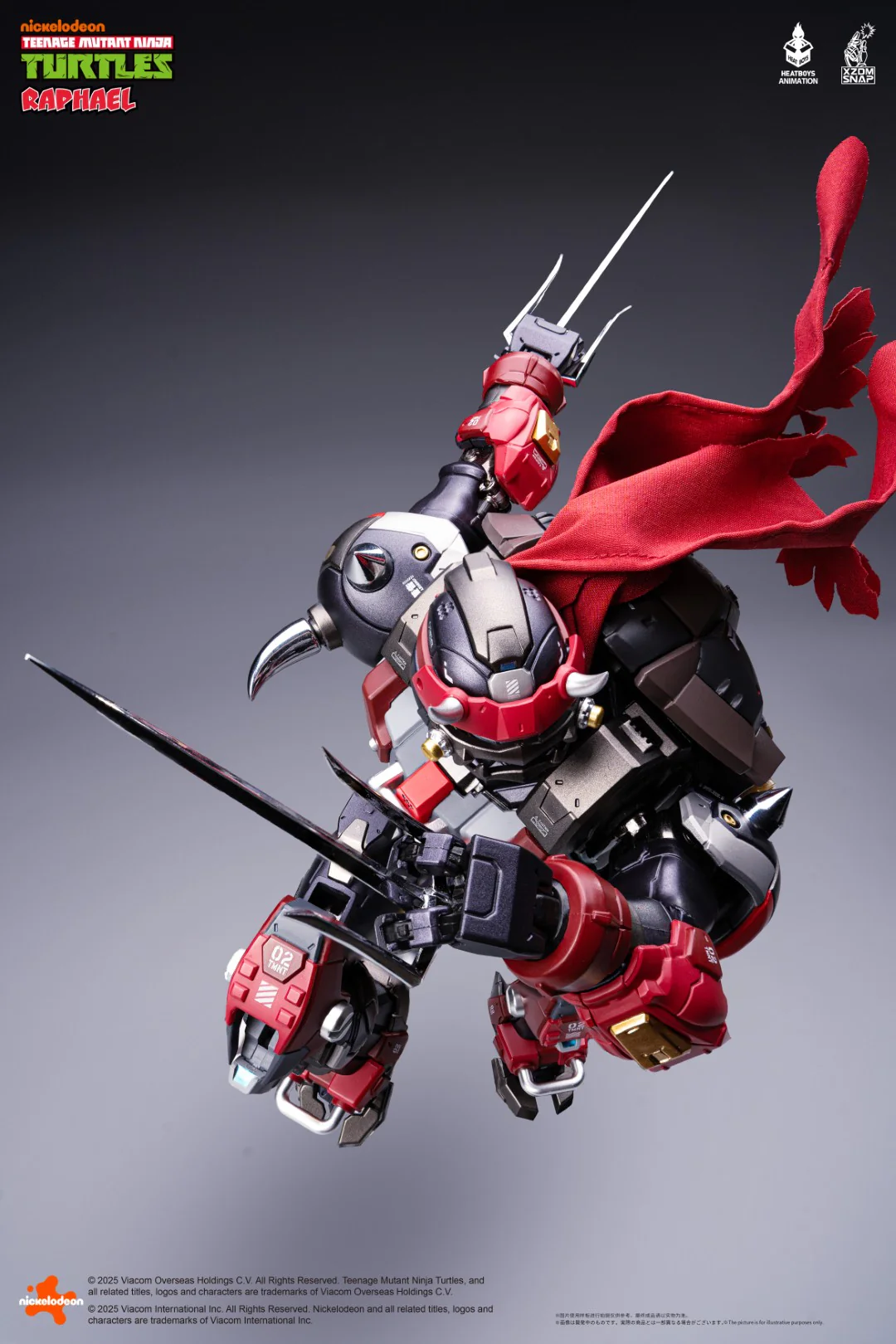 Heatboys TMNT HB0095 Mechaheat Raphael - 40th Anniversary Ver - Image 21