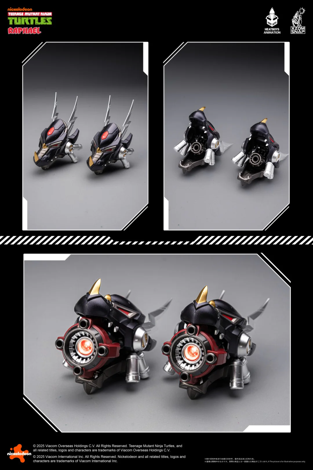 Heatboys TMNT HB0095 Mechaheat Raphael - 40th Anniversary Ver - Image 24