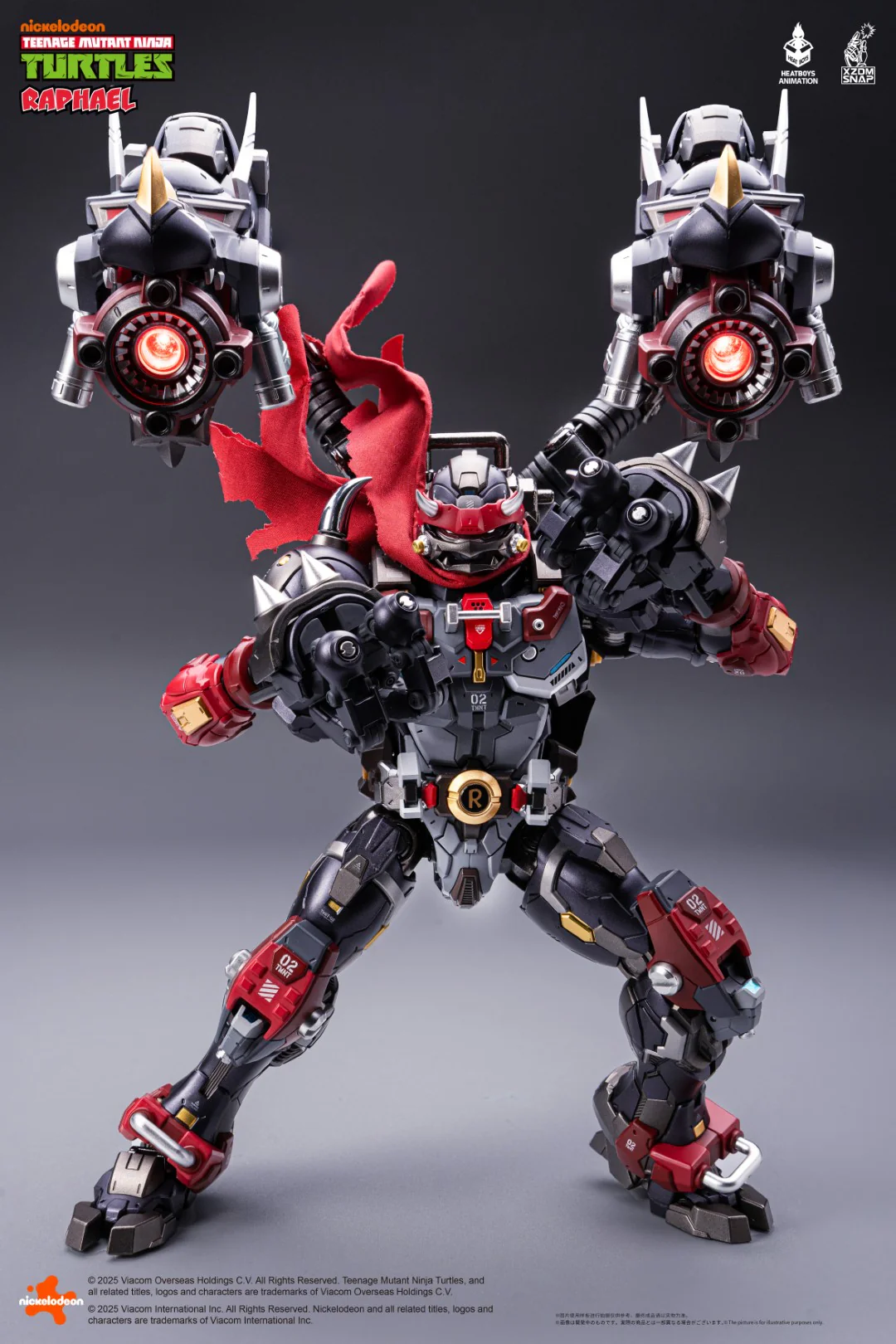 Heatboys TMNT HB0095 Mechaheat Raphael - 40th Anniversary Ver - Image 28