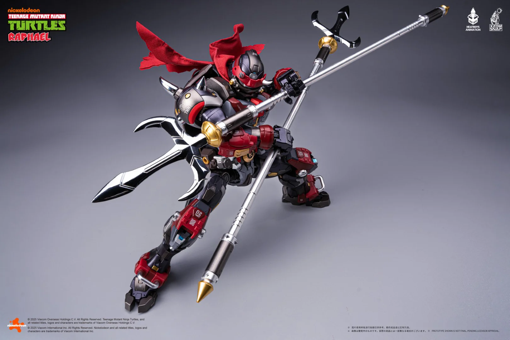 Heatboys TMNT HB0095 Mechaheat Raphael - 40th Anniversary Ver - Image 29