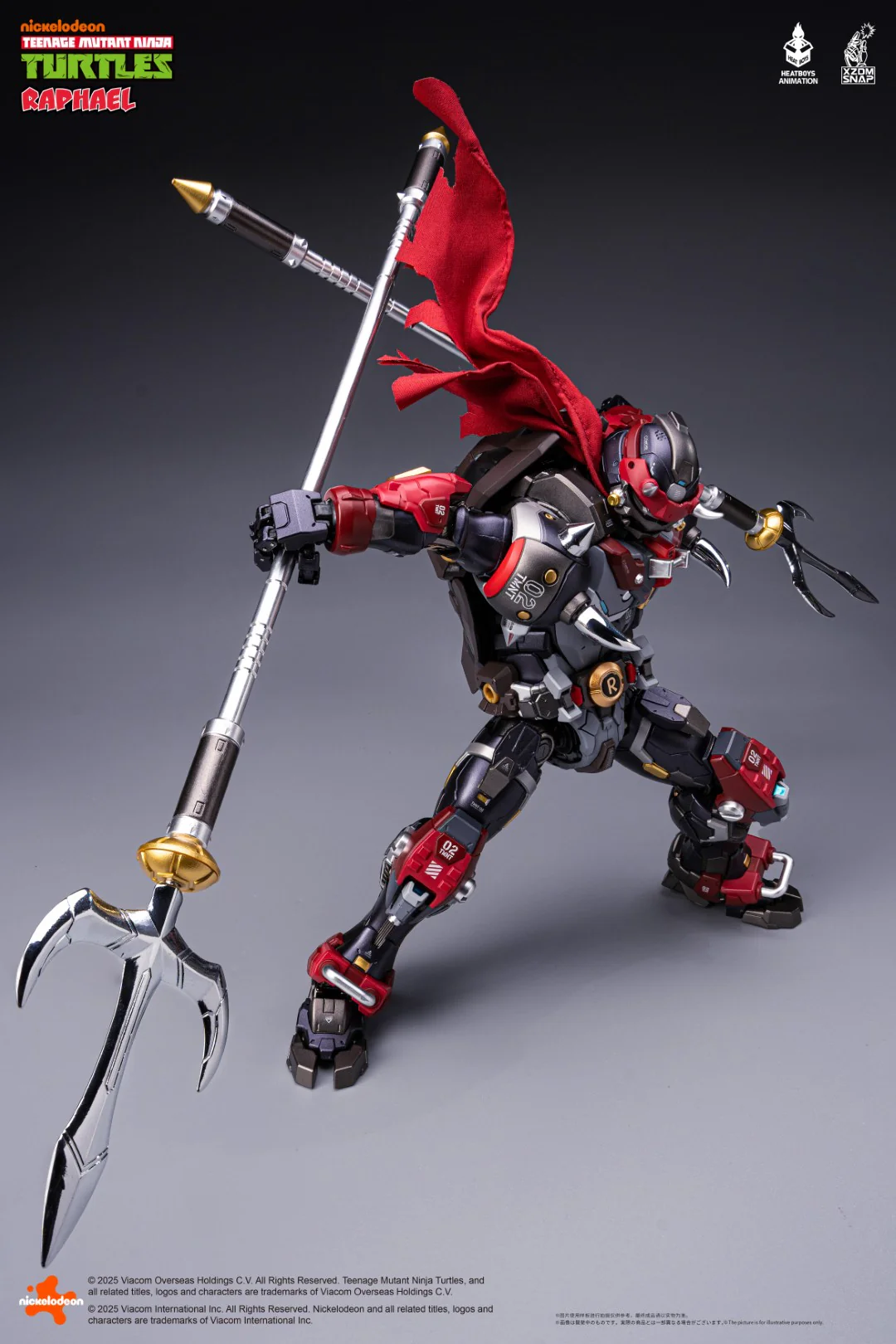 Heatboys TMNT HB0095 Mechaheat Raphael - 40th Anniversary Ver - Image 3