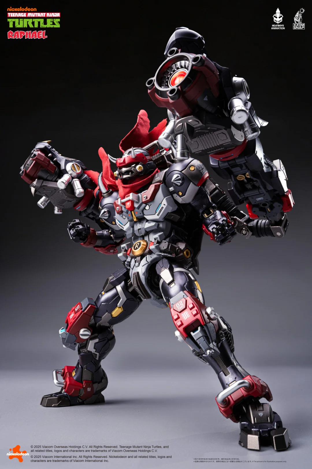 Heatboys TMNT HB0095 Mechaheat Raphael - 40th Anniversary Ver - Image 30