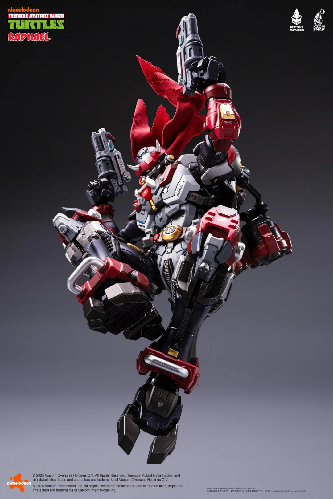 Heatboys TMNT HB0095 Mechaheat Raphael - 40th Anniversary Ver - Image 31