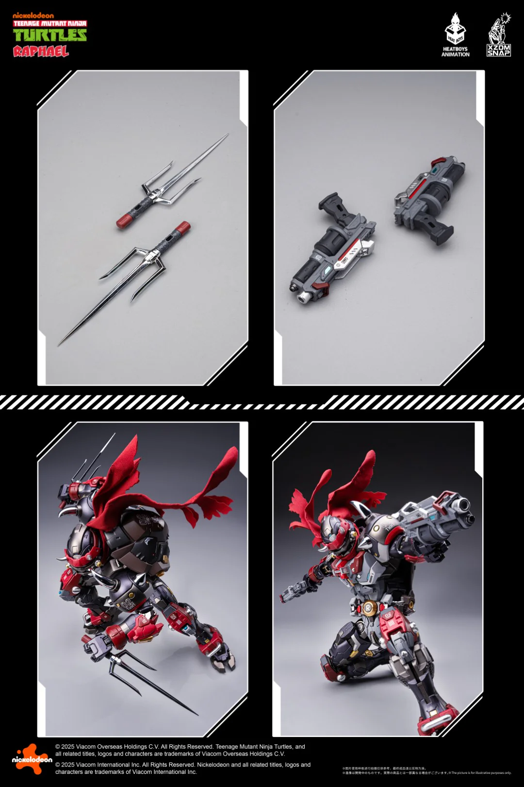 Heatboys TMNT HB0095 Mechaheat Raphael - 40th Anniversary Ver - Image 33