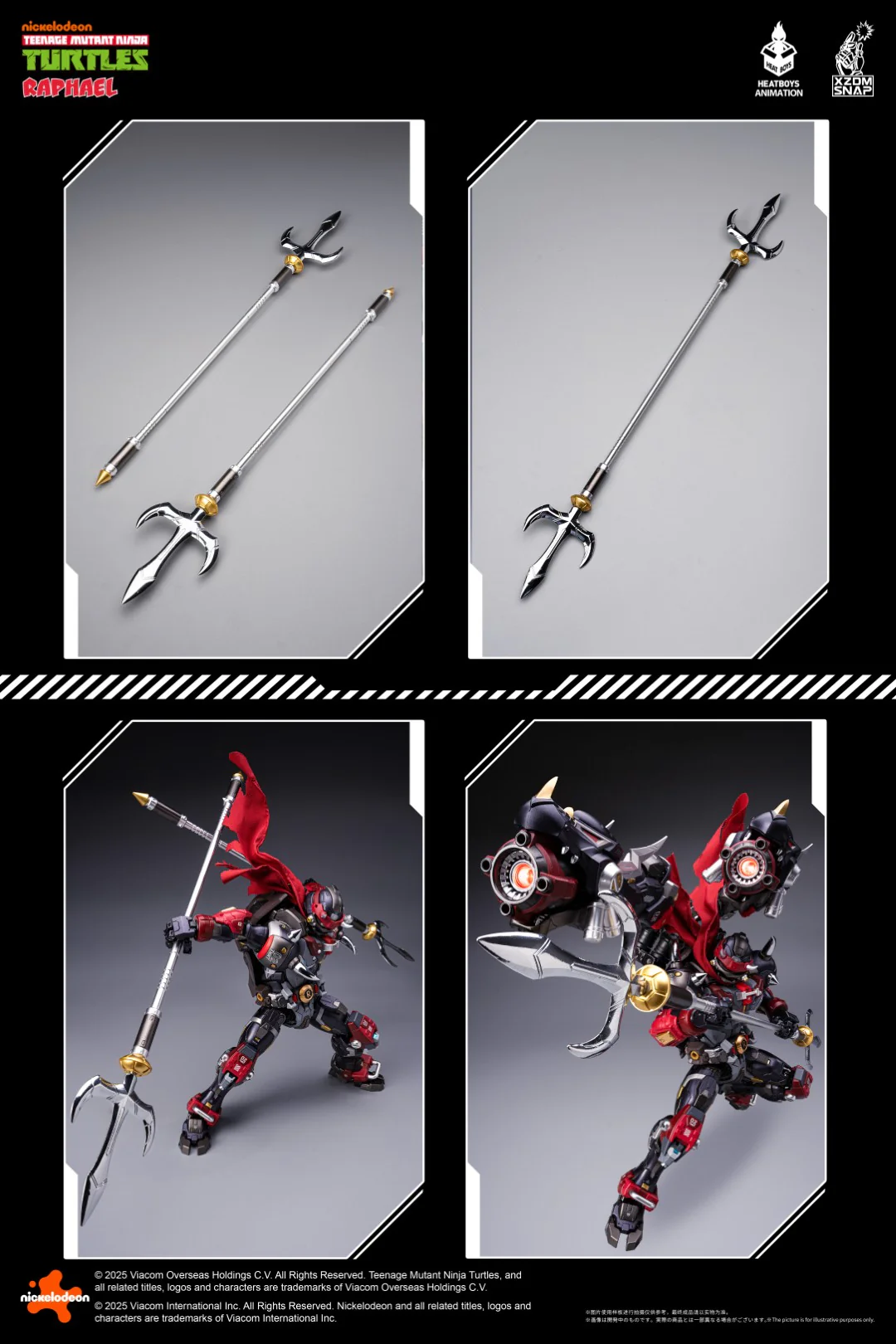 Heatboys TMNT HB0095 Mechaheat Raphael - 40th Anniversary Ver - Image 6