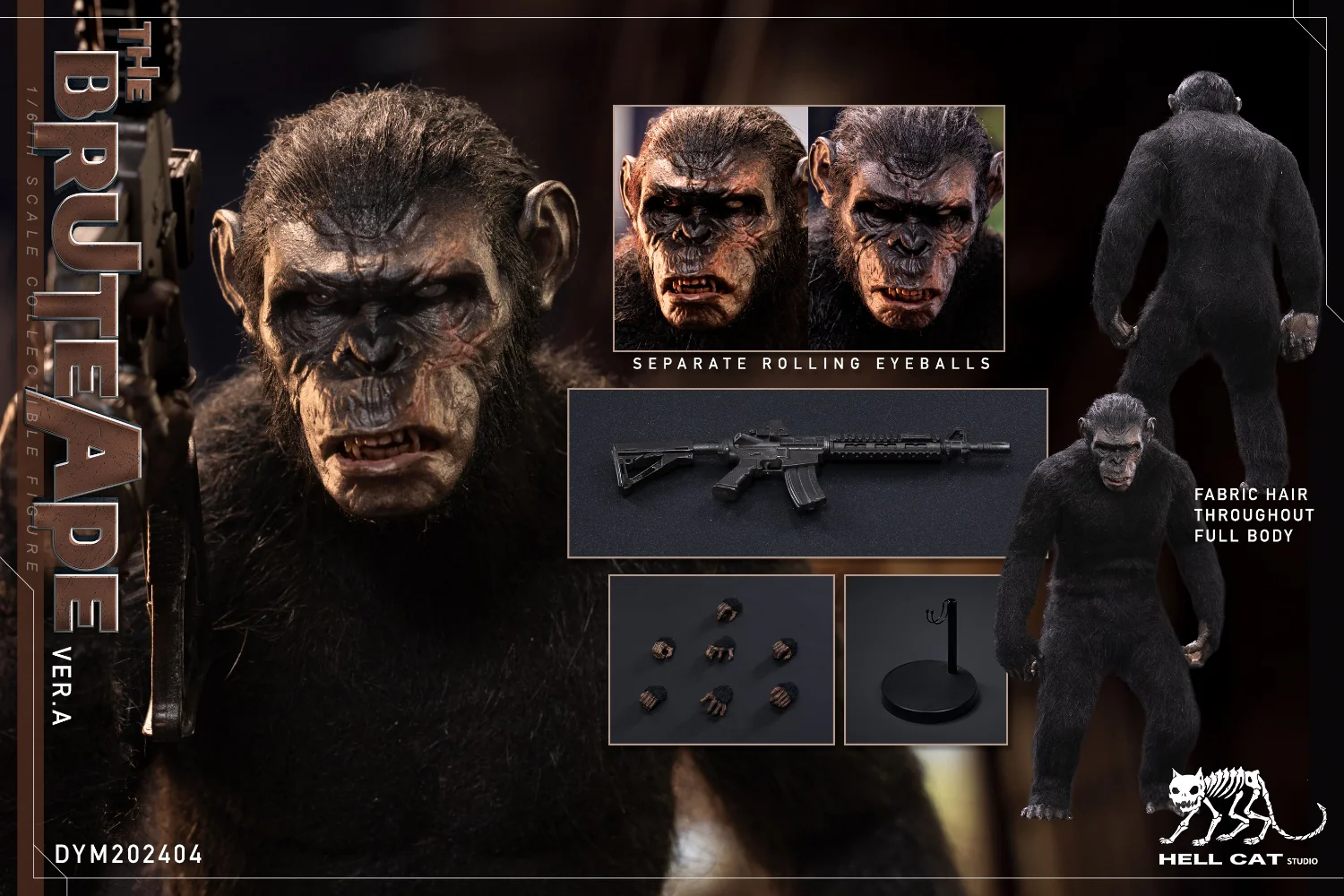 Hell Cat The Brute Ape 1/6 Scale Figure - Ver A - Image 4