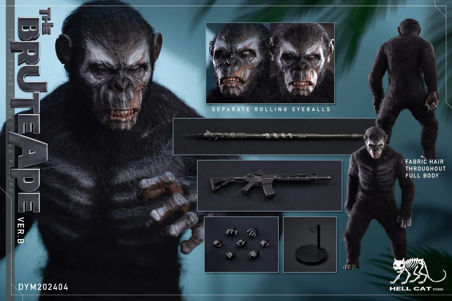 Hell Cat The Brute Ape 1/6 Scale Figure - Ver B - Image 8