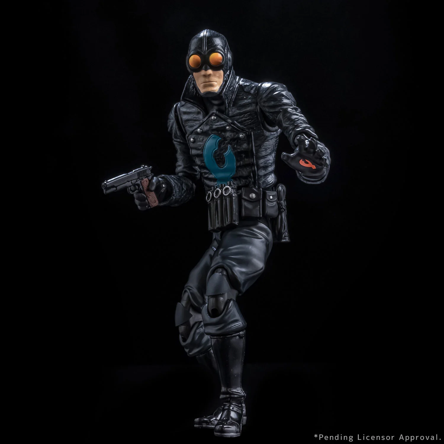 Hellboy Lobster Johnson 1/12 Scale Action Figure - Image 6