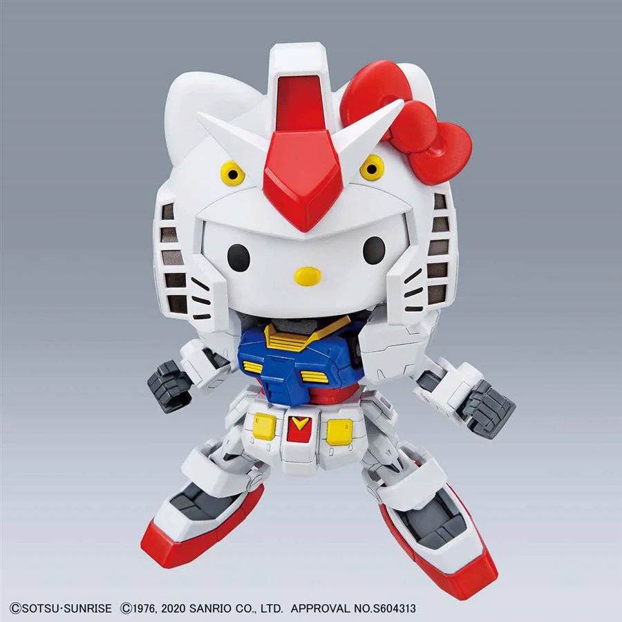 [PREORDER] Hello Kitty RX-78-2 Gundam [SD EX-STANDARD] (Reissue) - Image 4