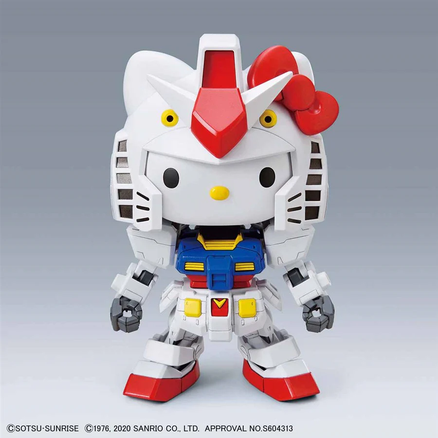 [PREORDER] Hello Kitty RX-78-2 Gundam [SD EX-STANDARD] (Reissue) - Image 8