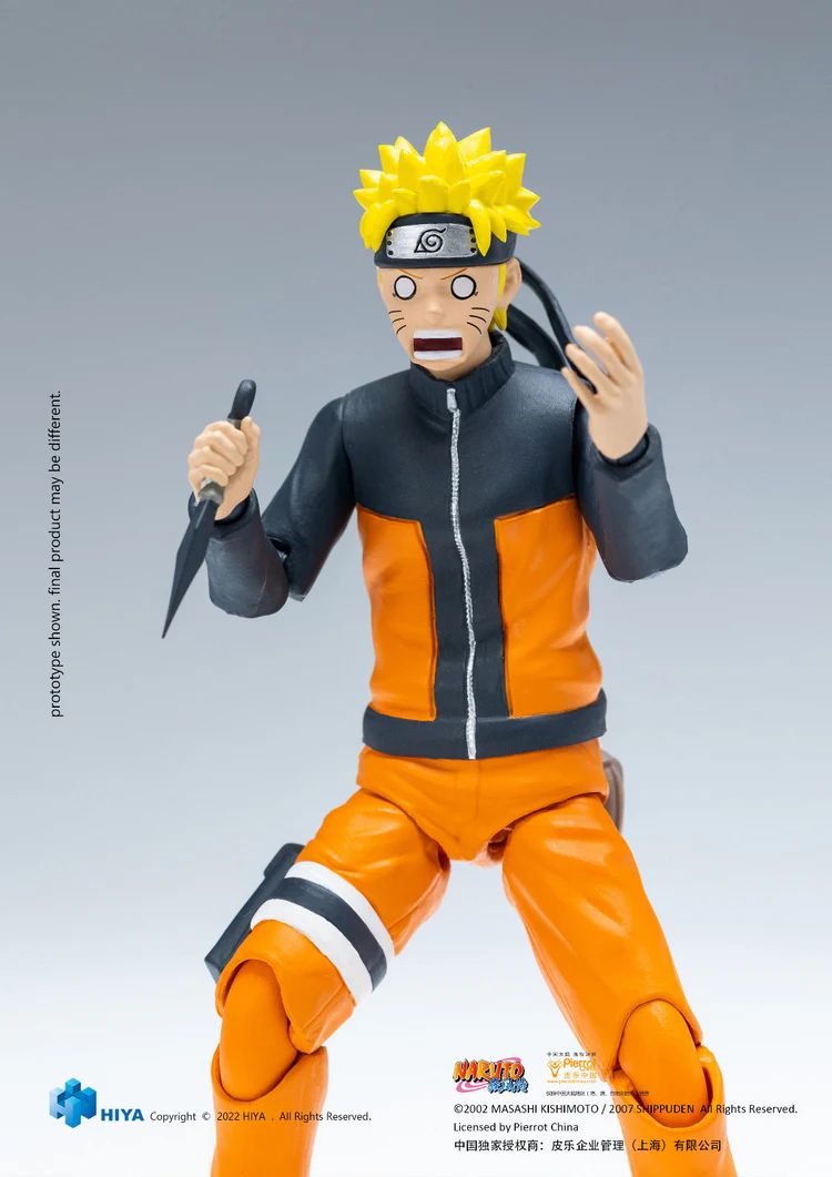 HIYA Toys Exquisite Basic Naruto 1/12 Naruto Uzumaki