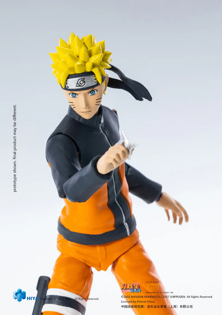 HIYA Toys Exquisite Basic Naruto 1/12 Naruto Uzumaki - Image 10